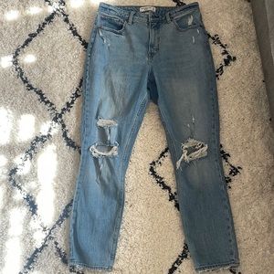 Abercrombie curve love high rise